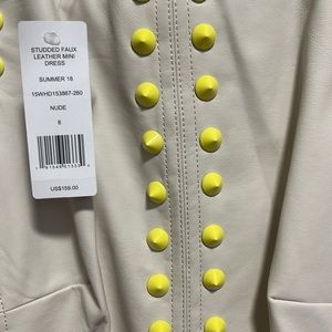 Bebe Faux Leather women’s dress size 8